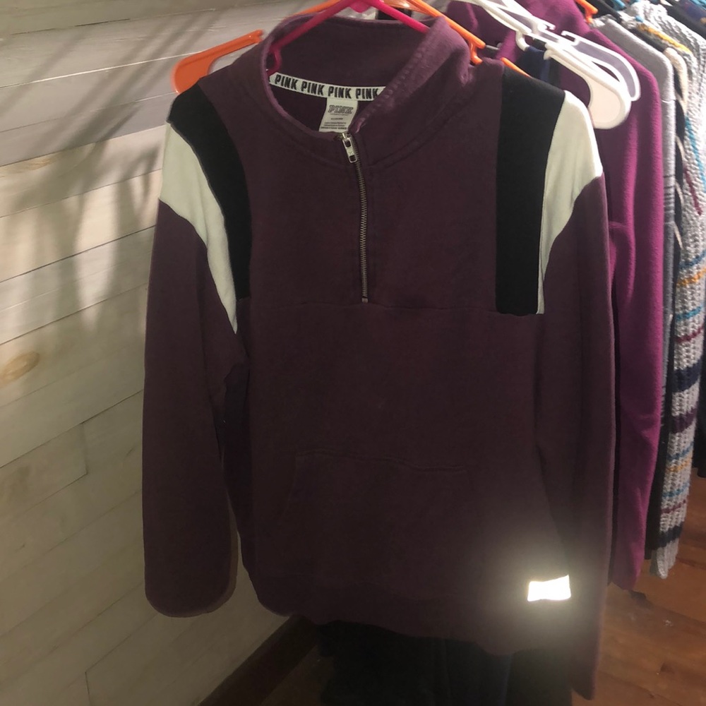 pink pullover